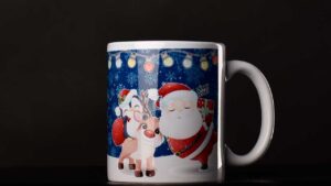 Taza navideña Santa Claus